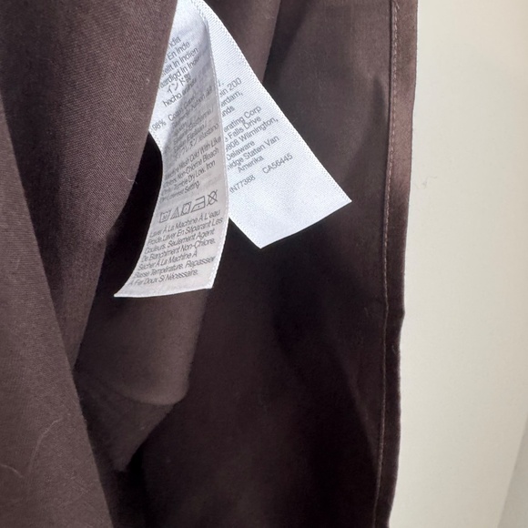 NWT Madewell Utility Long-Sleeve Popover Shirt Dark Carob Brown SZ Various - Picture 8 of 11